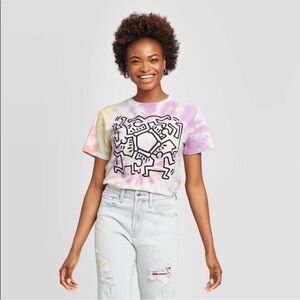 Keith Haring Tie Dyed Tshirt XL